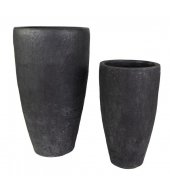 Schwarze vase